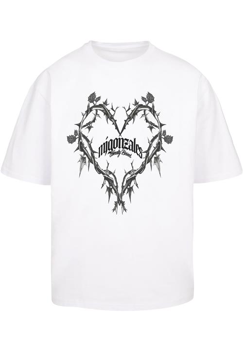 MJ Gonzales Bluser & t-shirts 'Heart of Thornes'  antracit / sort / hvid