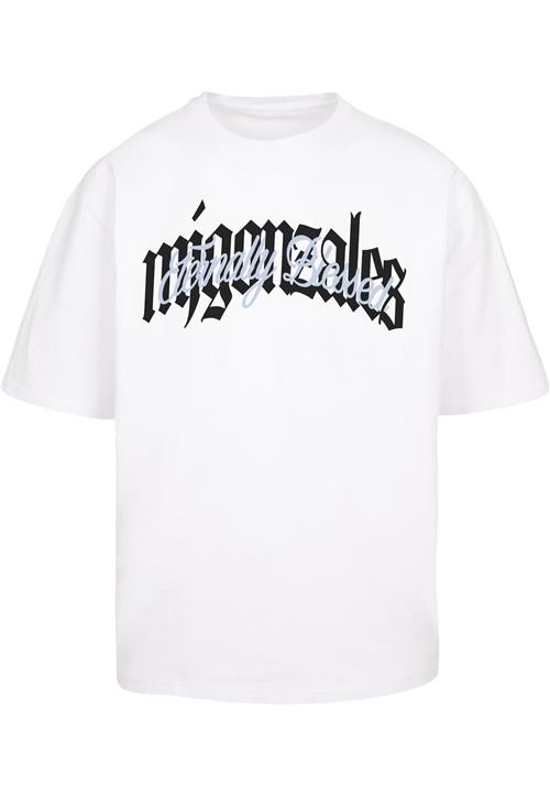 MJ Gonzales Bluser & t-shirts 'Eternally Blessed'  lyseblå / sort / hvid