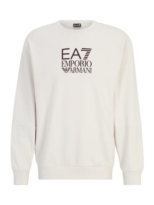 EA7 Emporio Armani Sweatshirt  lysebeige / mørkebrun