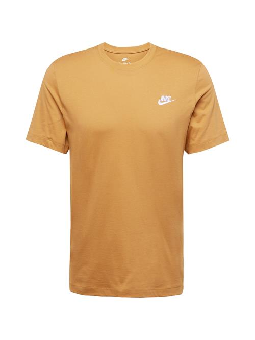 Nike Sportswear Bluser & t-shirts 'CLUB'  lyseorange / hvid