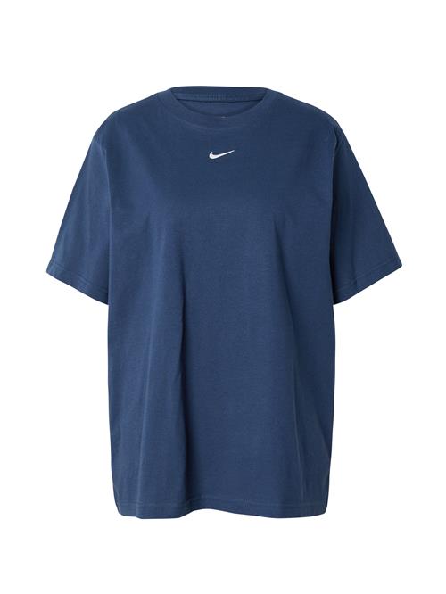 Nike Sportswear Shirts 'Essentials'  navy / hvid