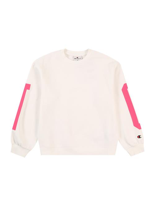 Se Champion Authentic Athletic Apparel Sweatshirt  lys pink / naturhvid ved About You