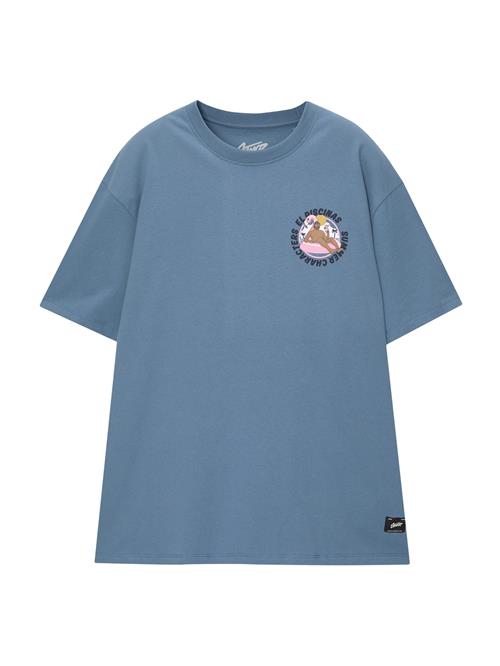 Pull&Bear Bluser & t-shirts  safir / karamel / lys pink / hvid