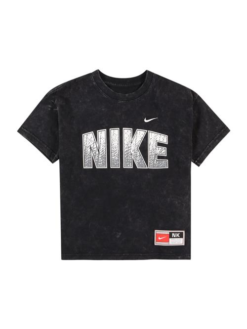 Nike Sportswear Shirts  grå / sort / hvid