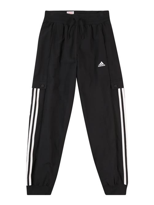 ADIDAS SPORTSWEAR Sportsbukser 'JAM'  sort / hvid