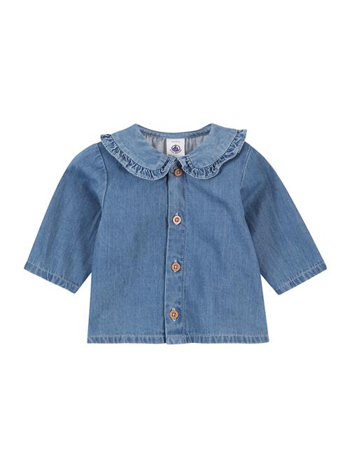 PETIT BATEAU Bluse  blue denim