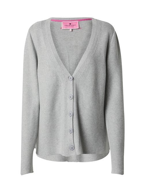 LIEBLINGSSTÜCK Cardigan 'Bibi'  grå / pink