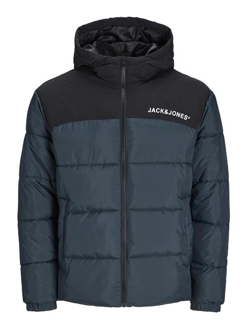 Jack & Jones Junior Vinterjakke  blå / sort / hvid