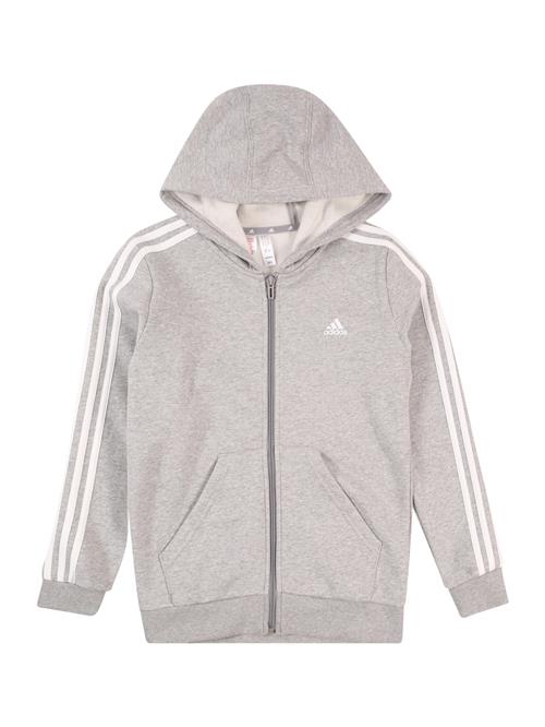 Se ADIDAS SPORTSWEAR Sportssweatjakke  grå / offwhite ved About You