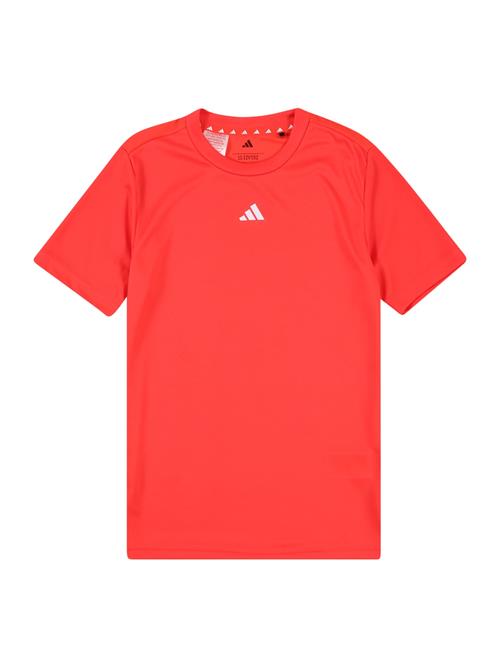 ADIDAS SPORTSWEAR Funktionsskjorte 'ES'  lys rød / hvid