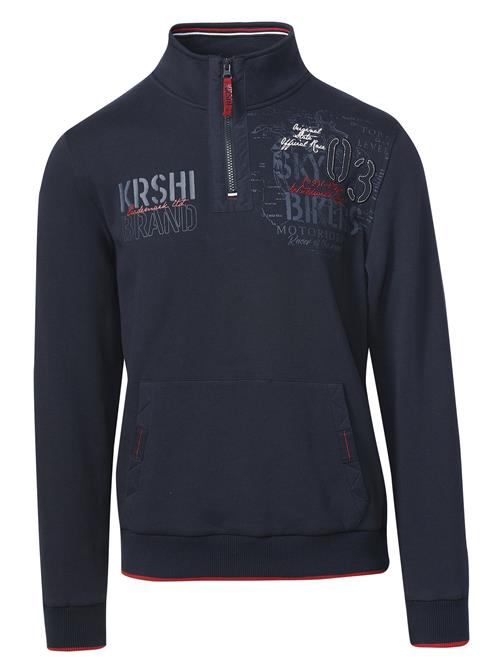 KOROSHI Sweatshirt  navy / rød / hvid