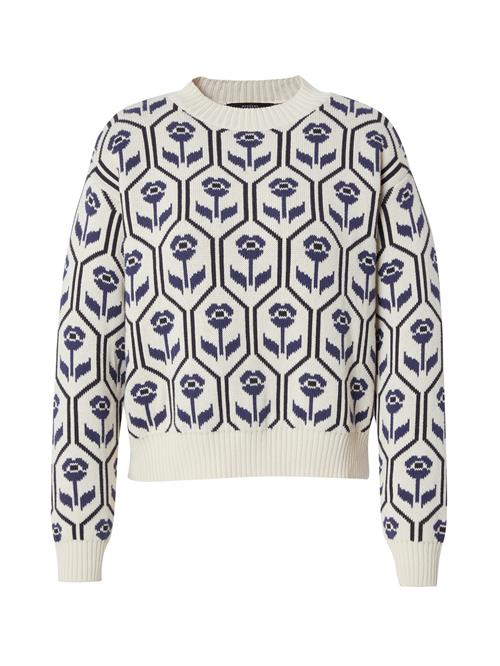 Se Weekend Max Mara Pullover 'ODEON'  ecru / mørkeblå / sort ved About You