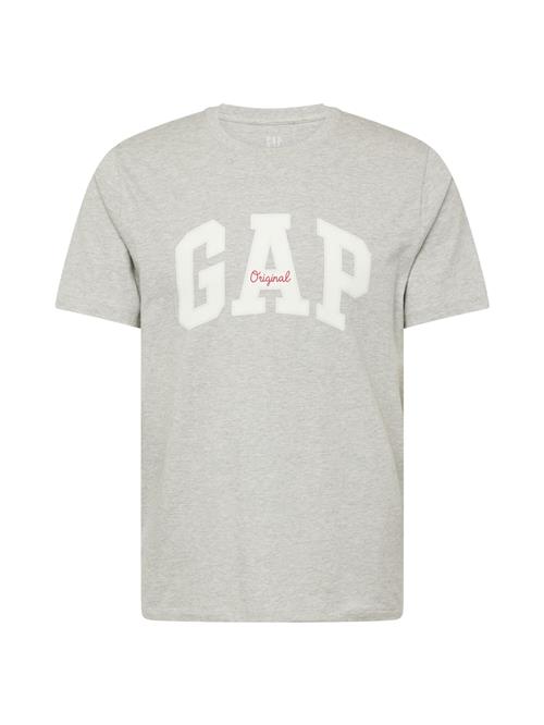 GAP Bluser & t-shirts 'ORIGINAL'  lysegrå / hvid