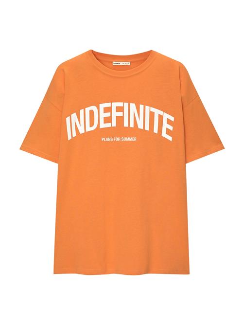 Se Pull&Bear Shirts  orange / hvid ved About You