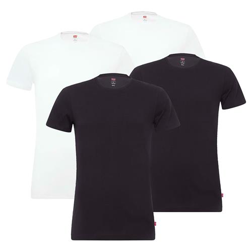 Se LEVI'S ® Bluser & t-shirts  sort / hvid ved About You