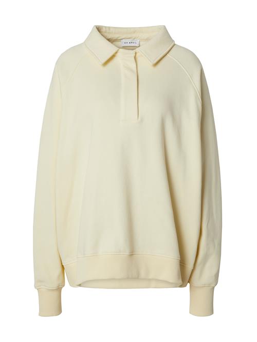 OH APRIL Sweatshirt 'Progress'  creme / gran / mandarin