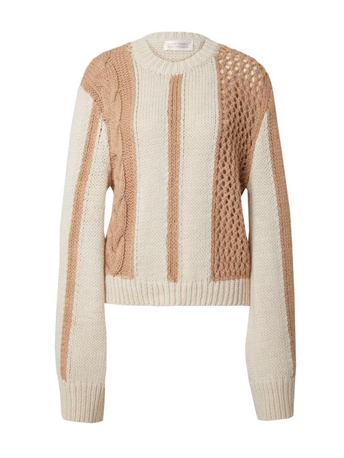 Guido Maria Kretschmer Women Pullover 'Eleonora'  creme / mørkebeige