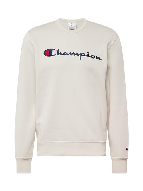 Se Champion Authentic Athletic Apparel Sweatshirt  marin / greige / rød ved About You