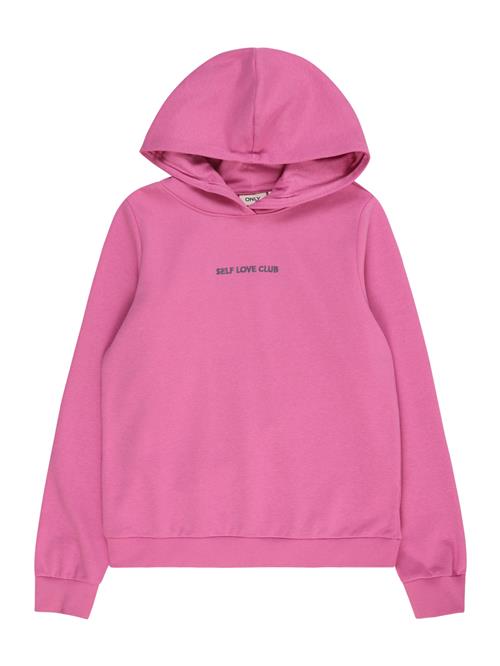 KIDS ONLY Sweatshirt 'KOGGINNY'  grå / lys pink