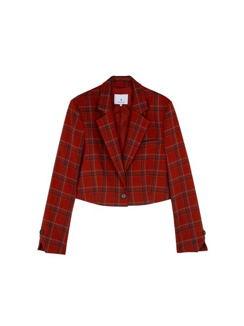 Scalpers Blazer 'Terracotta'  rød / sort