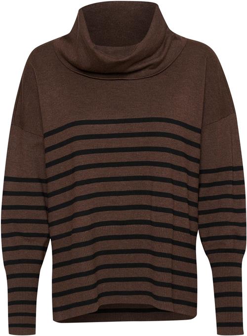 Se SAINT TROPEZ Pullover 'Grila'  brun / sort ved About You