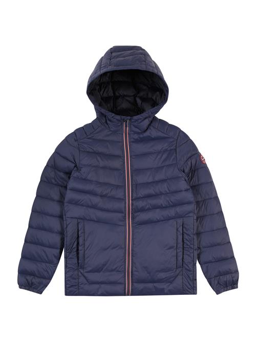 Jack & Jones Junior Vinterjakke 'Sprint'  navy / rød / hvid