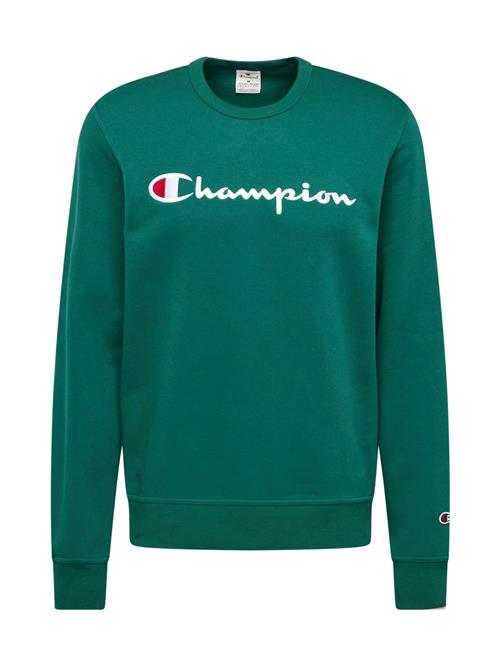 Se Champion Authentic Athletic Apparel Sweatshirt  grøn / rød / offwhite ved About You