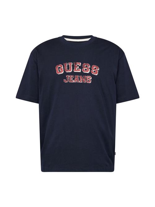 GUESS JEANS Bluser & t-shirts  navy / cranberry / hvid