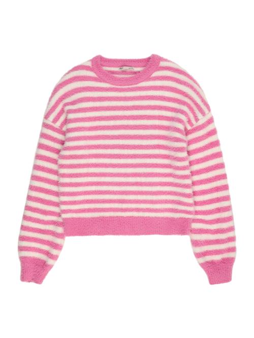 KIDS ONLY Pullover 'Piumo'  lys pink / hvid