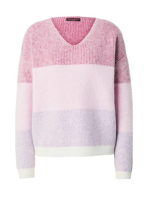 Se Frieda & Freddies NY Pullover  lavendel / bær / lyserød / naturhvid ved About You