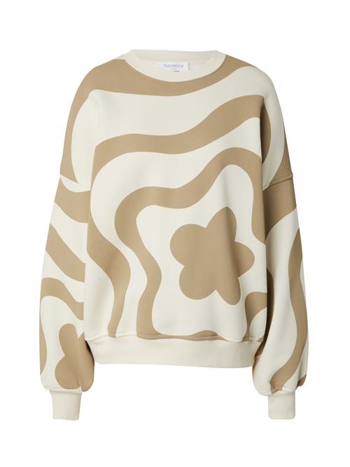 Se florence by mills exclusive for ABOUT YOU Sweatshirt 'June'  creme / brokade ved About You