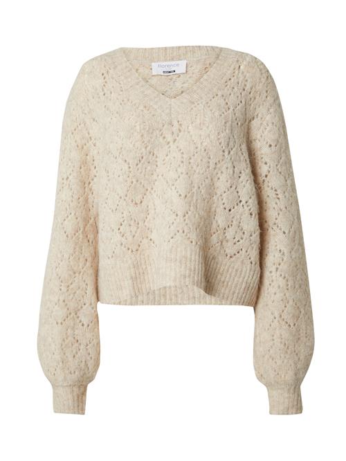 florence by mills exclusive for ABOUT YOU Pullover 'Walk in the Rain'  creme