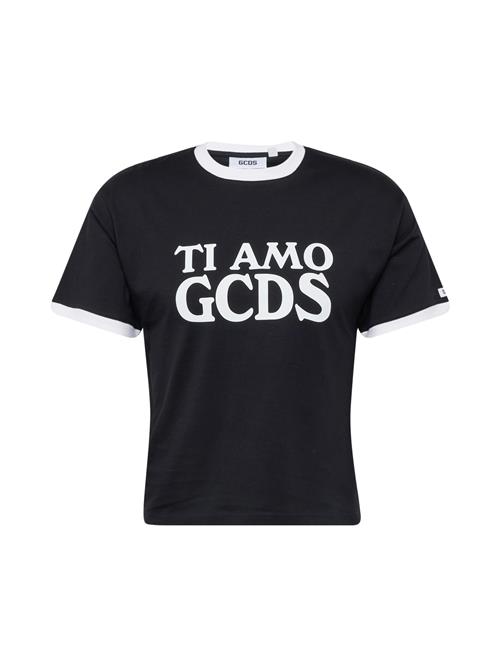 GCDS Bluser & t-shirts 'TI AMO'  sort / offwhite