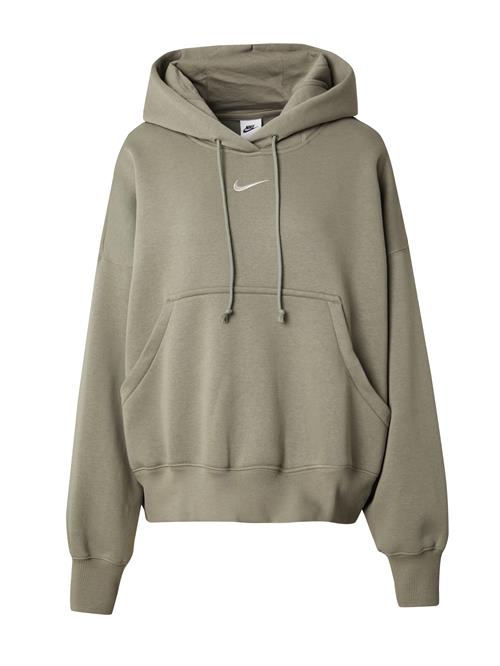 Se Nike Sportswear Sweatshirt 'PHOENIX FLEECE'  grøn / hvid ved About You