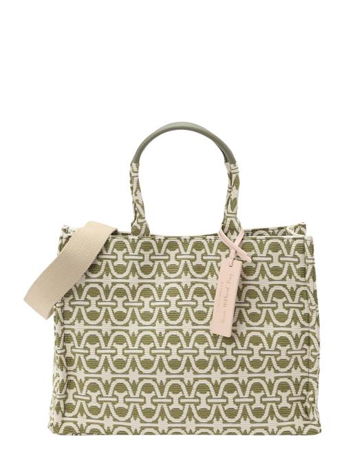 Coccinelle Shopper  beige / græsgrøn