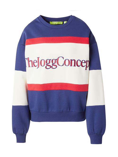 The Jogg Concept Sweatshirt 'JC SAGE'  royalblå / rød / hvid