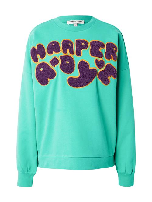 Se Harper & Yve Sweatshirt  turkis / lilla / orange ved About You