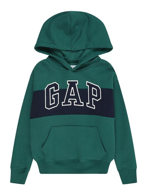 GAP Sweatshirt  mørkeblå / smaragd / hvid