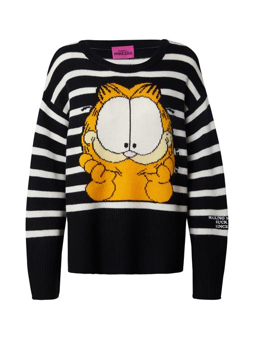 Se Frogbox Pullover 'Garfield'  mørkeorange / sort / hvid ved About You