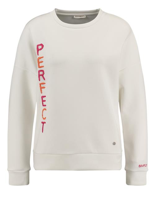 Se Key Largo Sweatshirt 'PERFECT'  creme / orange / pink ved About You