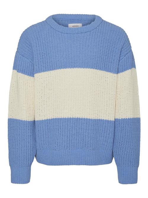 Vero Moda Girl Pullover 'VMAgate'  azur / uldhvid