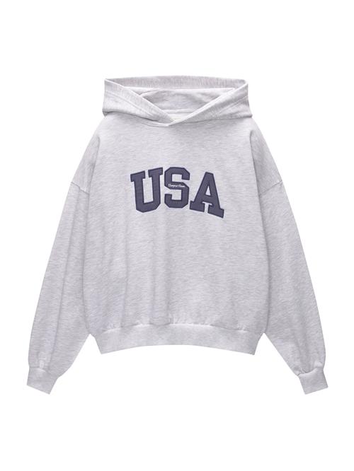 Pull&Bear Sweatshirt  navy / lysegrå