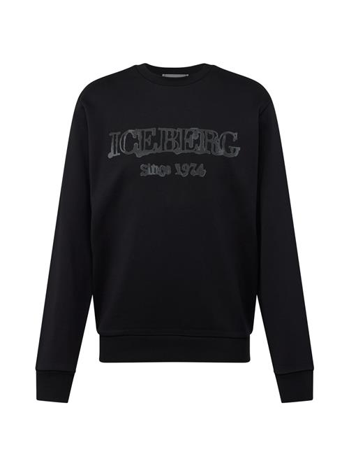 ICEBERG Sweatshirt  grå / mørkegrå / sort