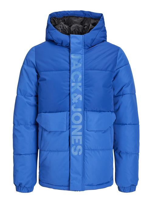 Jack & Jones Junior Vinterjakke 'JCOSpeed'  koboltblåt / royalblå / lyseblå