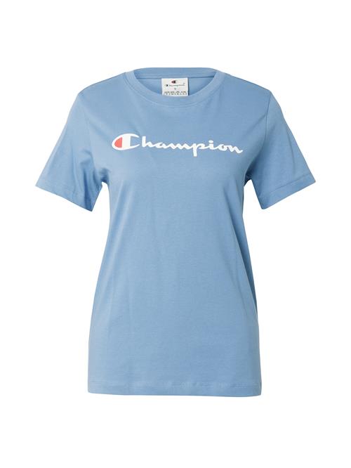 Se Champion Authentic Athletic Apparel Shirts  lyseblå / rød / hvid ved About You