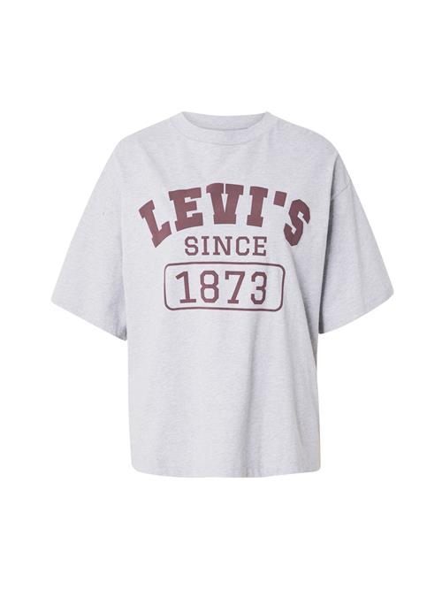 LEVI'S ® Shirts  grå-meleret / bordeaux