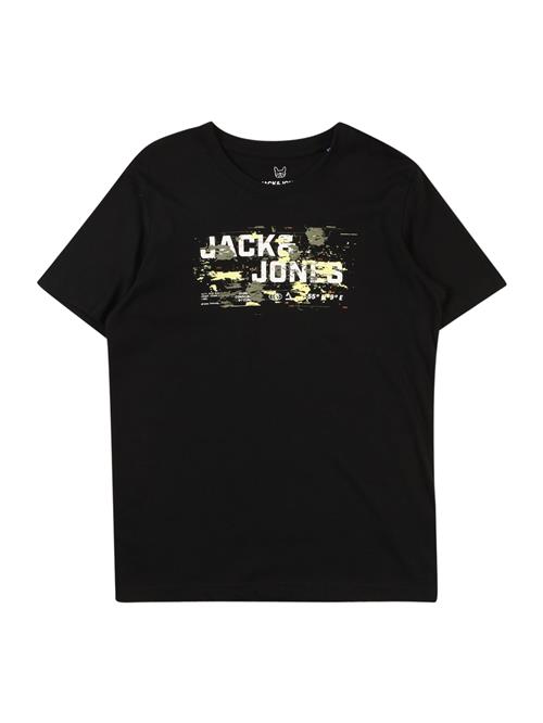 Jack & Jones Junior Shirts  lysegul / khaki / sort / hvid