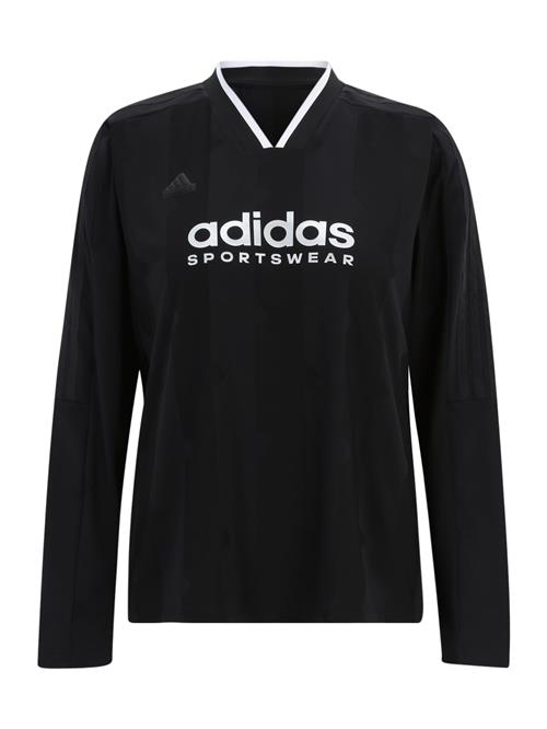 ADIDAS SPORTSWEAR Funktionsbluse 'TIRO Q4'  sort / hvid