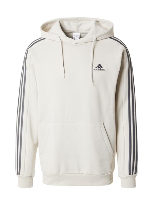 Se ADIDAS SPORTSWEAR Sportsweatshirt 'Essentials'  lysebeige / mørkegrå ved About You