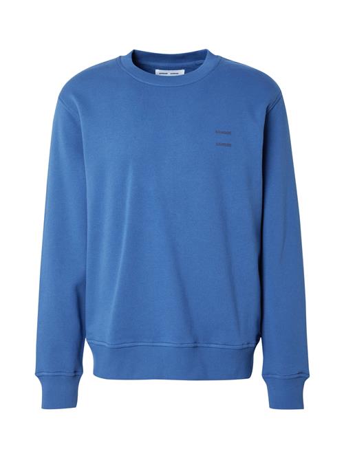 Se Samsøe Samsøe Sweatshirt 'JOEL'  mørkeblå / sort ved About You